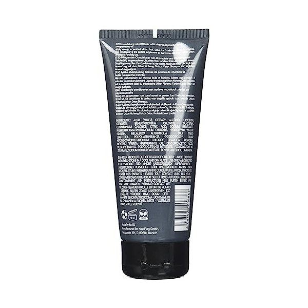 Urban Alchemy après Shampoing Nourrisant Carbon detox 200ml - Apres Shampoing pour Cheveux Secs et Abîmés - Soin Cheveux Quot