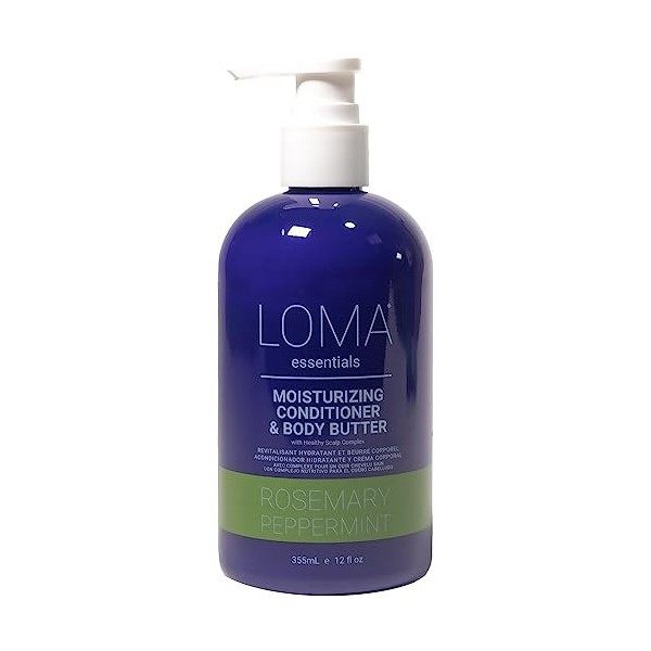 LOMA Essentials APRÈS-SHAMPOOING HYDRATANT ET BEURRE CORPOREL 12oz