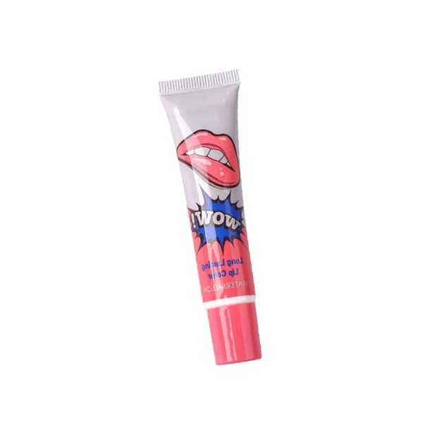 Ensemble de Brillants à Lèvres Magic Tattoo, Lip Tattoo Lipstick Peel Off Lip Magic Color Durable Long Lasting Waterproof Tat