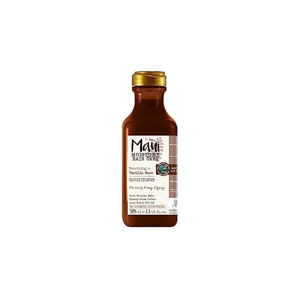 Maui Moisture Après-shampoing anti-frisottis à la vanille Aloe Vera pour cheveux frisés 385 ml