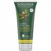 Logona natural cosmetic shine conditioner, organic argan oil, protects brittle, dull hair and gives silky shine, valuable oil