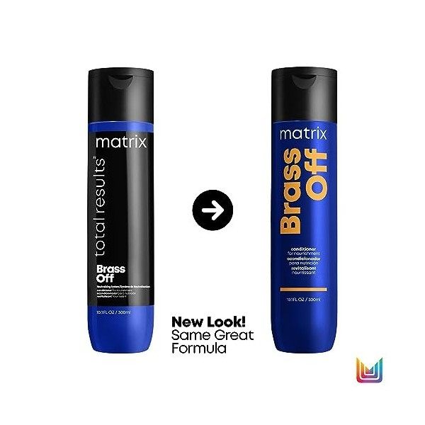 Matrix Total Results Brass Off Conditioner 300ml - après-shampooing anti-orange