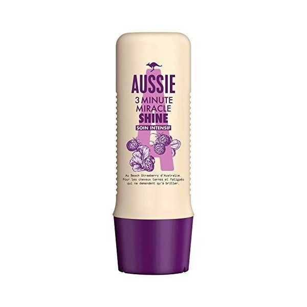 Aussie Hydrate Miracle Après-shampoing, Pour Cheveux Secs, Á LHuile De Macadamia, 200ml