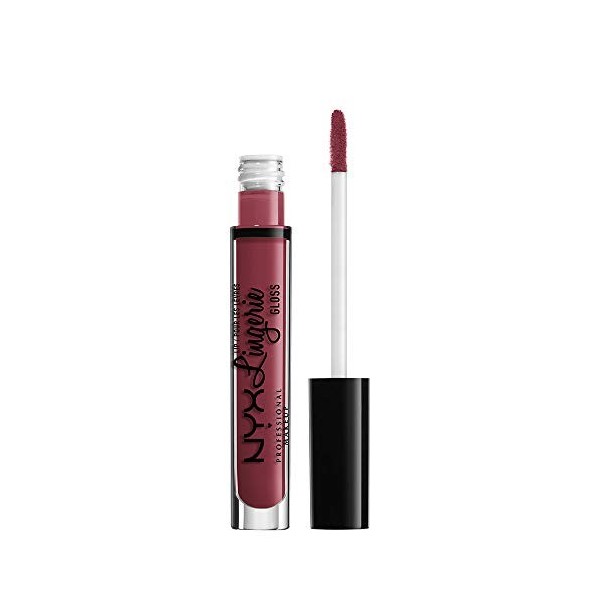 NYX PROFESSIONAL MAKEUP Femme Rouge à lèvres - Lip Lingerie Gloss - Clear, 3.4 ml Lot de 1 