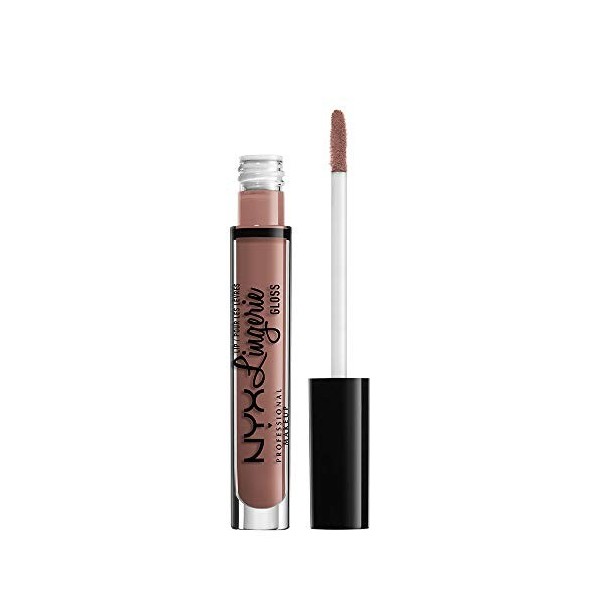 NYX PROFESSIONAL MAKEUP Femme Rouge à lèvres - Lip Lingerie Gloss - Clear, 3.4 ml Lot de 1 