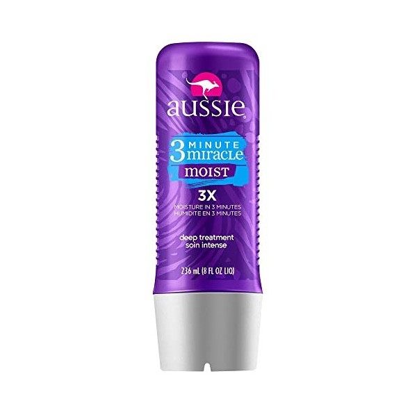 Aussie Traitement pour cheveux secs, miraculeux et intense en seulement 3 minutes, 235 ml