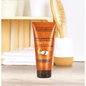 EVOLUDERM - Après-Shampoing Démêlant & Nourrissant Argan Divin - 200 ml – Fabrication Française