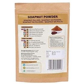 SVATV Noix De Lavage Poudre Reetha Aritha Poudre De Noix De Savon Sapindus Laurifolia Pour Cheveux Soyeux | Excellent Conditi