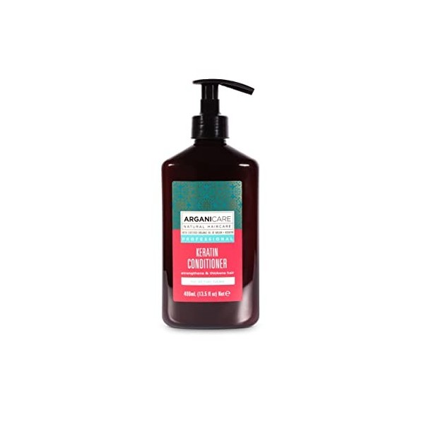 Arganicare Apres-shampoing reparateur et nutritif – Tous types de cheveux - 400ml.