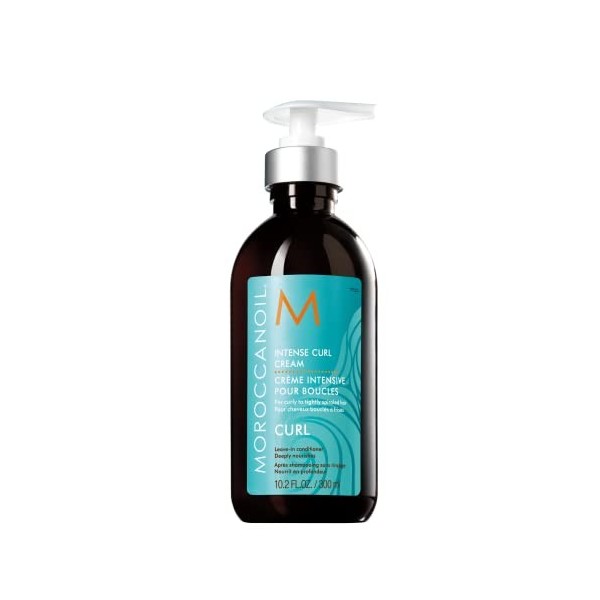 Moroccanoil Creme Intensive Pour Boucles, 300 ml & Après Shampooing Sublimateur de Boucles, 250 ml