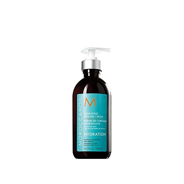 Moroccanoil Creme de Coiffage Hydrantante, 300 ml & Après-Shampooing Tout-en-un Sans Rinçage,160 ml