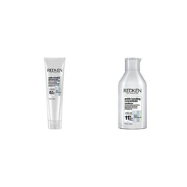 Redken | Soin Concentré Embellisseur & Protecteur pour Cheveux Abimés & Secs, Acide Citrique, Acidic Bonding Concentrate, 150