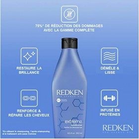 Après-Shampooing Extreme Redken | Après-Shampooing pour Cheveux Abîmés | Fortifie et Protège les Cheveux Abîmés | Riche en Pr