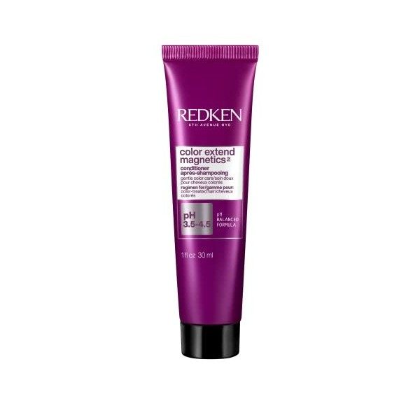 Redken Color Extend Magnetics Après-shampoing 30 ml pour le lissage des cuticules & fibres capillaires pour une souplesse et 