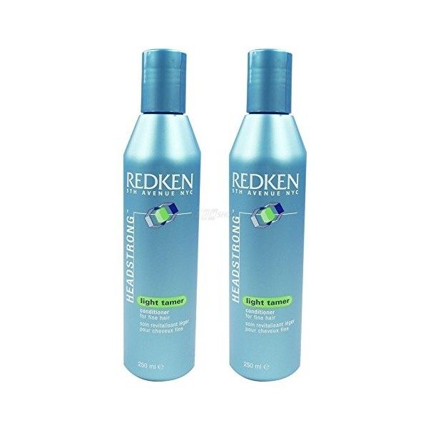 REDKEN 5th Avenue NYC Headstrong Light Tamer - Conditioner Soins Cheveux Fins - 2 x 250 ml