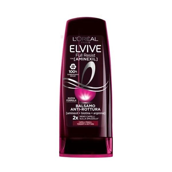 Après-shampoing anti-casse Elvive Arginine Resist X3 de LOréal Paris pour cheveux cassants, 250 ml