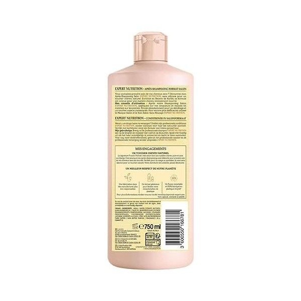 FRANCK PROVOST - Après-Shampooing Expert Nutrition 750Ml - Lot De 3 - Vendu Par Lot
