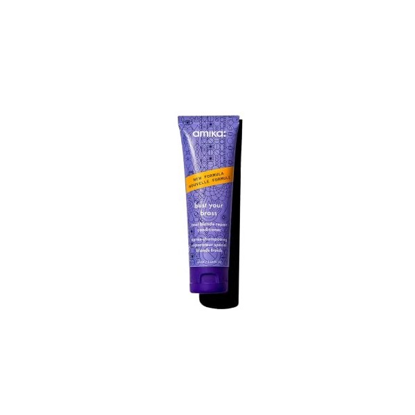 Amika BUST YOUR BRASS Cool Blonde Bond Repair Conditioner 60ml