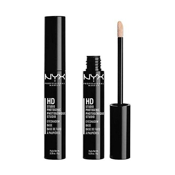NYX Professional Makeup Base de Fard à Paupières High Definition x2 , Diminution des Chutes, Résultat Tenue Longue Durée
