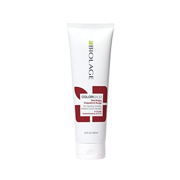 Biolage I Colorbalms, Après-Shampoing Pigmenté, Nuance Coquelicot, 250mL