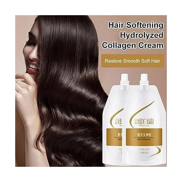 Hair Softening Hydrolyzed Collagen Cream, Dr. Dumei Hair Collagen Cream, Keratin Hair Mask Deep Conditioner Cream