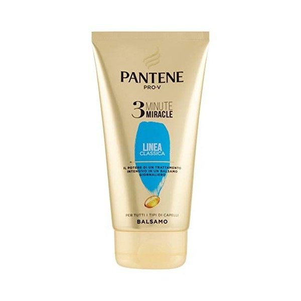 Pantene Pro-V 3 Minute Miracle Balsamo pour cheveux normaux, Ligne Classique, 150 g