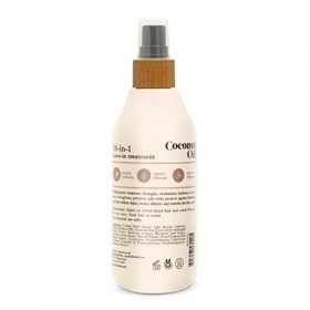 Oliology Spray polyvalent 10 en 1 à lhuile de noix de coco, traitement sans rinçage pour tous les types de cheveux, sans par