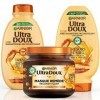 Garnier Ultra Doux Trésors de Miel - Routine Capillaire Reconstituante - Shampooing, Après-Shampooing & Masque - À la Cire d