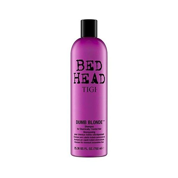 Bed Head by Tigi Dumb Blonde Shampooing et après-shampooing pour cheveux blonds, lot de 2 x 750 ml