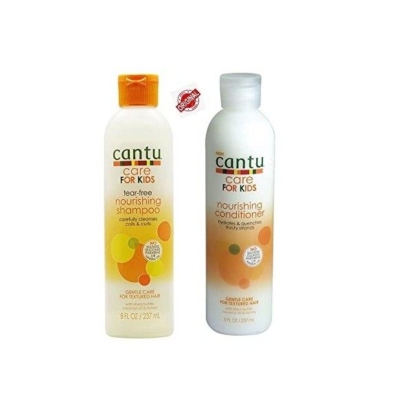 Cantu Care for Kids Duo shampoing et après-shampoing nourrissants