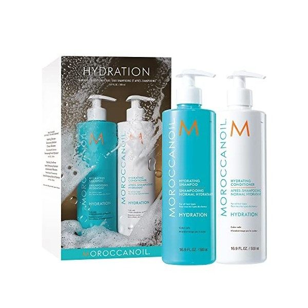 Moroccanoil Duo Shampooing et Après-Shampooing Hydrate 500 ml