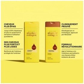 Absolute Collagen - Lot de Shampooing & dAprès-Shampooing Épaississant au Complexe de Collagène Pour Cheveux Fins et Clairse