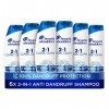 Head & Shoulders Shampooing et après-shampooing 2 en 1 Classic Clean 450 ml – Lot de 6