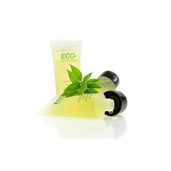 ECO Commodités Format voyage 21,3 gram Hôtel Shampoing et après-shampoing Bulk, clair, thé vert, 288 fils