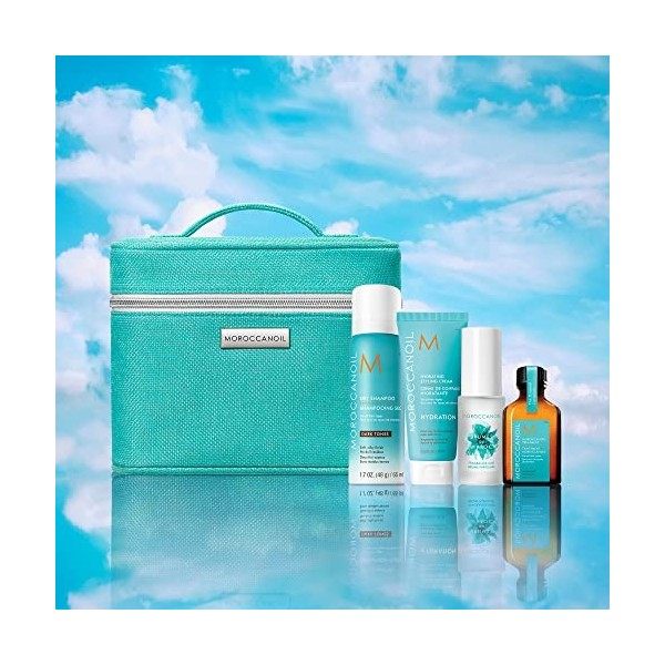 MOZ0M| Moroccanoil Brunette Travel Set Dry Shampoo Dark Tones 0.5 kilograms