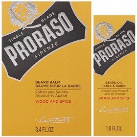 Proraso Wood &Amp. Spice Kit D’Entretien Pour La Barbe - 330&nbsp;Ml , & 3 Unité Lot De 1 