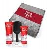 TIGI Bed Head Coffret cadeau – Shampoing et revitalisant pour cheveux abîmés, brosse à cheveux