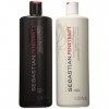 Sebastian Penetraitt Strengthening and Repair Shampoo & Conditioner Liter Set. by Sebastian [Beauty] English Manual 