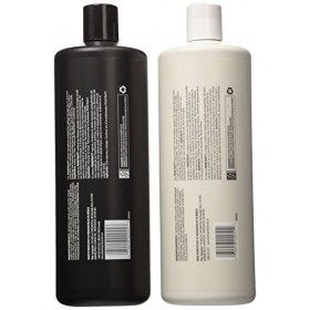 Sebastian Penetraitt Strengthening and Repair Shampoo & Conditioner Liter Set. by Sebastian [Beauty] English Manual 