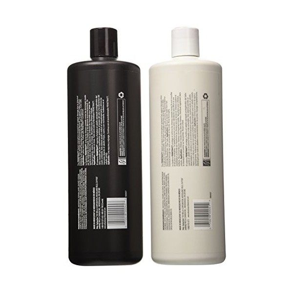 Sebastian Penetraitt Strengthening and Repair Shampoo & Conditioner Liter Set. by Sebastian [Beauty] English Manual 