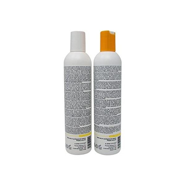 milk_shake Colour Maintainer Shampoo beige colour and Conditioner 300ml white colour Shake