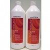 Matrix Total Results Sleek Shampoo & Conditioner Liter Duo 33.8 oz by Matrix