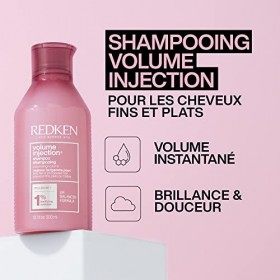Redken | Routines Volume Injection pour Cheveux Fins et en Manque de Volume | Shampoing, Après-Shampoing, One United - Brilla