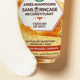 Garnier - Routine Éco-Gestes Trésors de Miel - Coffret Shampooing Solide et Après-Shampooing Sans Rinçage - Au Miel et Cire d