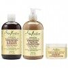 Shea Moisture Jamaican Black Castor Oil Combination Pack - Strengthen, Grow & Restore System - 13oz Shampoo, 13oz Conditioner