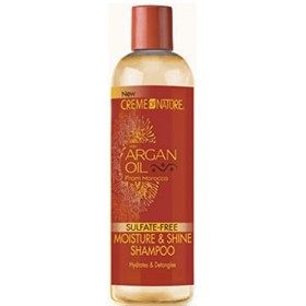 Creme of Nature Argan Oil Shampoing sans sulfate et hydratant 354 ml, revitalisant sans rinçage à la force et à la brillance 