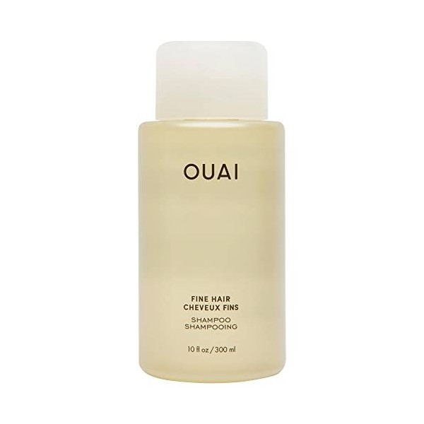 OUAI Ensemble de shampooing + revitalisant pour cheveux fins - Sans sulfates, 300 ml chacun