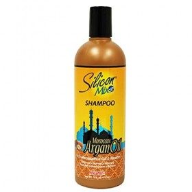 Silicon Mix Moroccan Argan Oil Shampoo + Hair Treatment 16oz Set by Silicon Mix