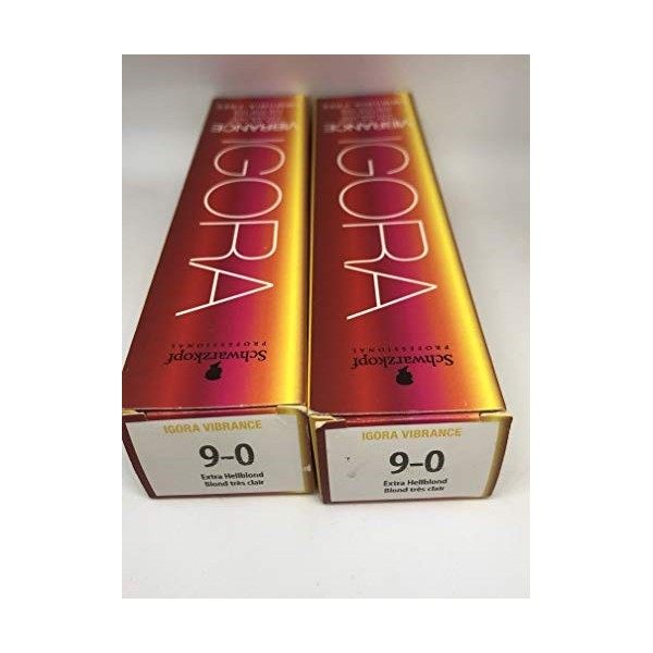 Schwarzkopf Vibrance 9–0, lot de 2 x 60 ml