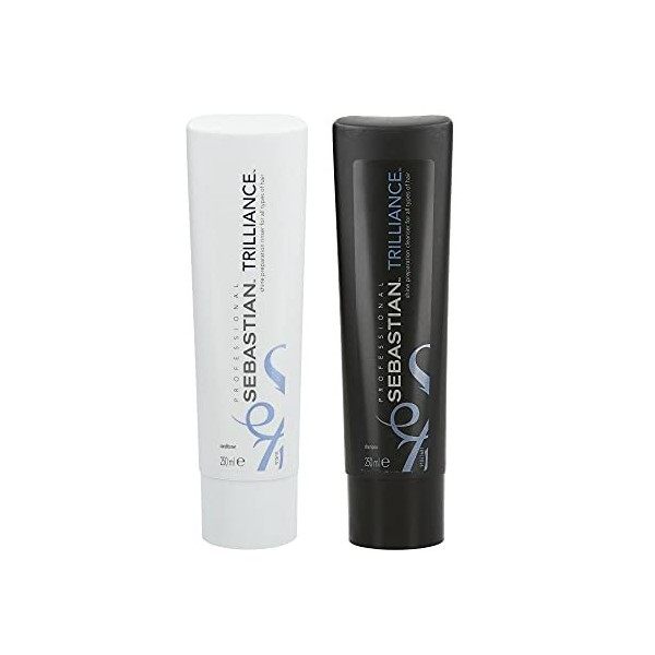 Sebastian Trilliance Shampoo 250ml and Conditioner 250ml Duo